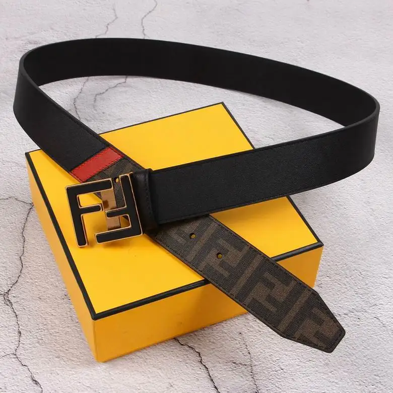 Fendi Belt 38mmX95-125cm 7D40